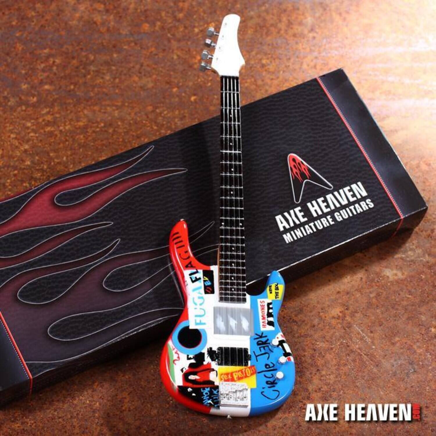 AXE HEAVEN  
MINIATURE GUITARS  

FUGACI (III)  
EV  
RAMONES  
CIRCLE JERK  
SEX PISTOLS  

AXE HEAVEN