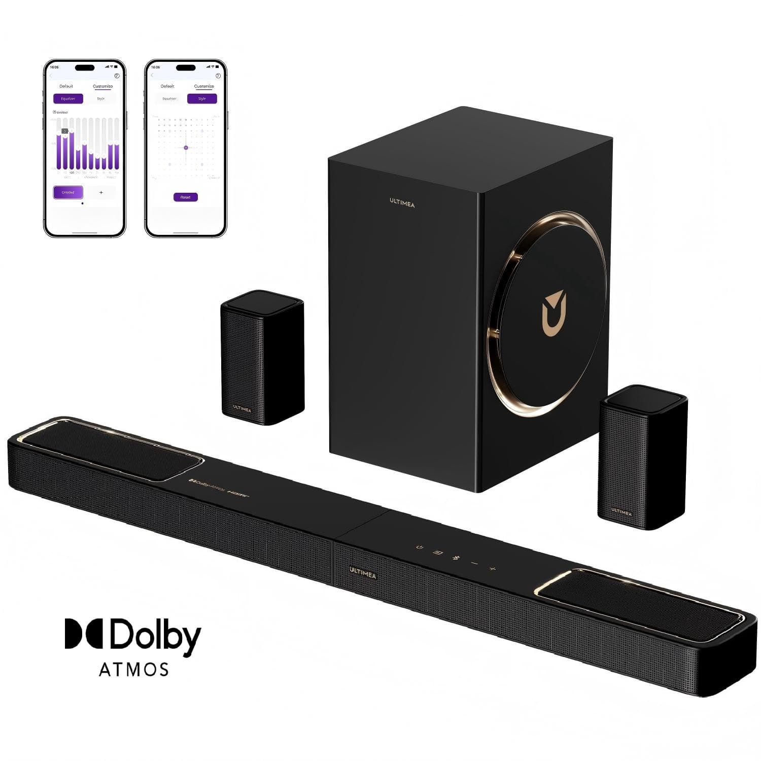 - Cos - - - - - - 3 | d d a | - VLTIMEA - STIME .- Dolby ATMOS