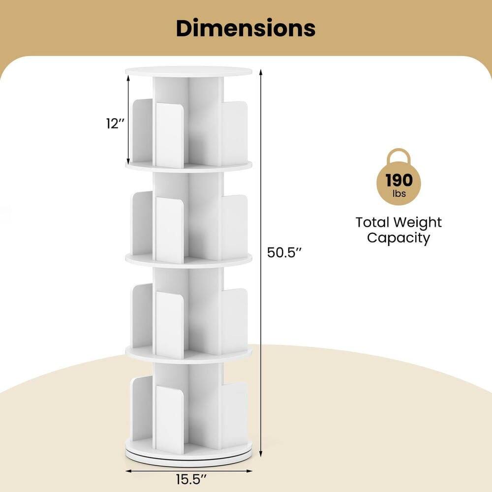 Dimensions: 12" x 15.5" x 50.5"  
Total Weight Capacity: 190 lbs