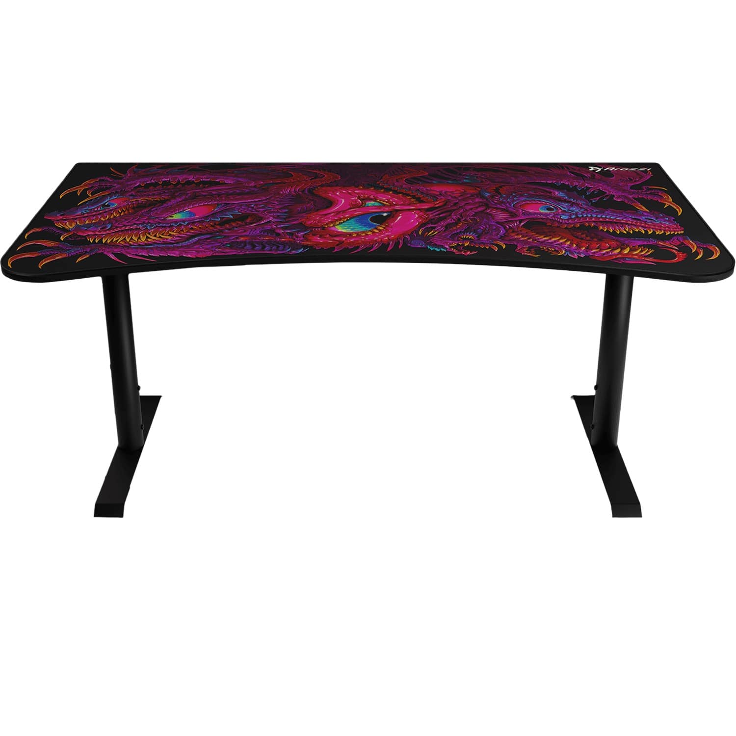 Alt View 11. Arozzi - Arena Ultrawide Curved Gaming Desk - Crawling Chaos.