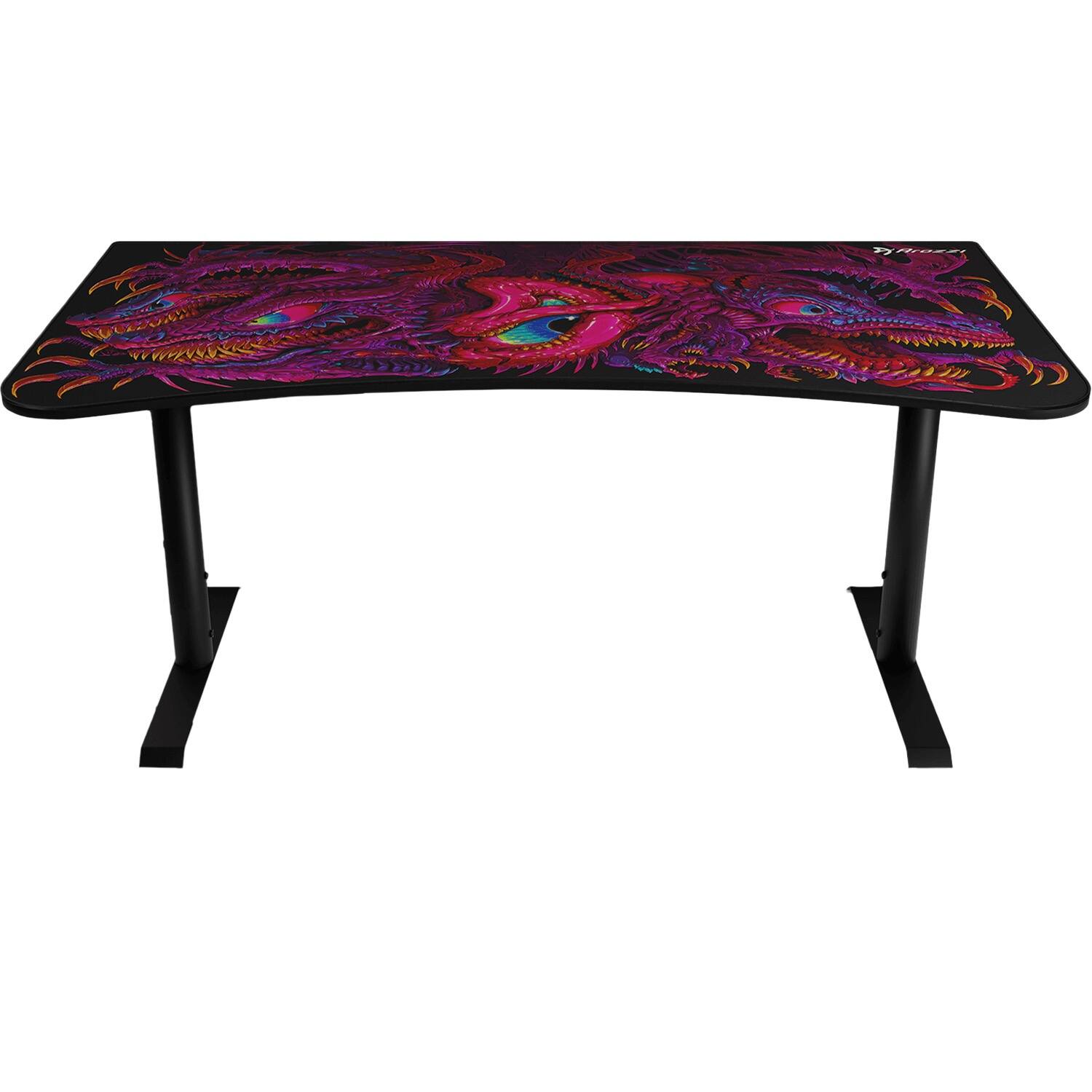 Alt View 11. Arozzi - Arena Ultrawide Curved Gaming Desk - Crawling Chaos.
