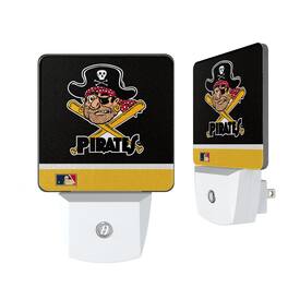 Keyscaper - Pittsburgh Pirates Stripe Design Nightlight 2-Pack - Multicolor