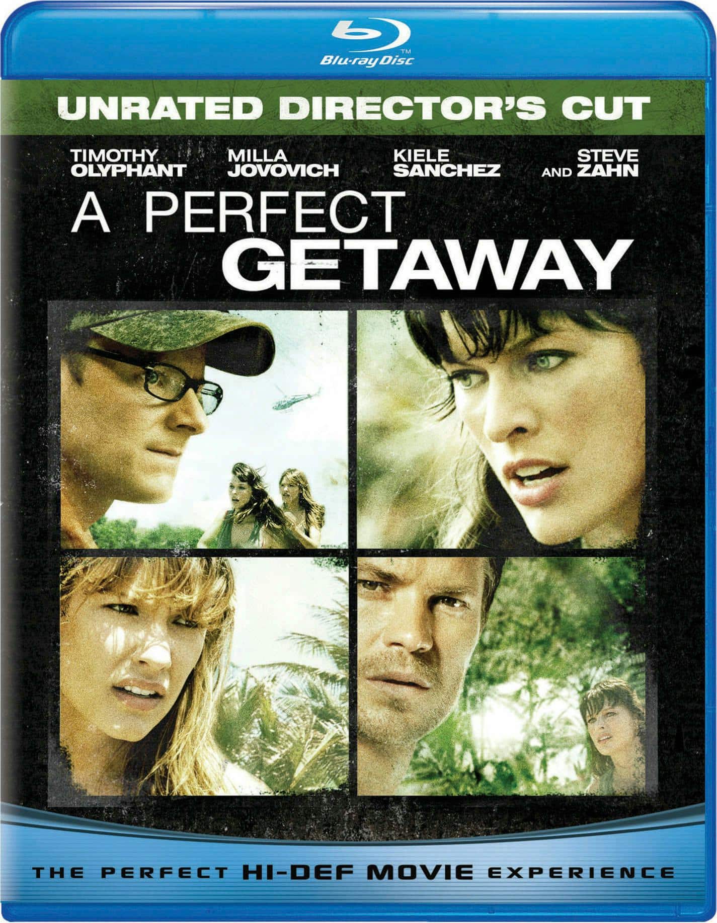 Front. A Perfect Getaway (Blu-ray Unrated Director's Cut) [Blu-ray].