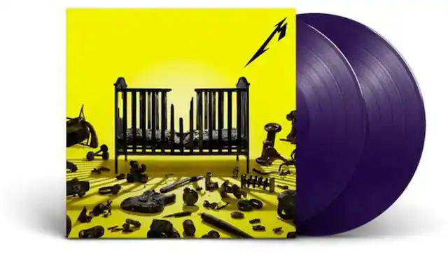 Front. Metallica - 72 Seasons - Limited Violet Colored Vinyl - VINYL LP.