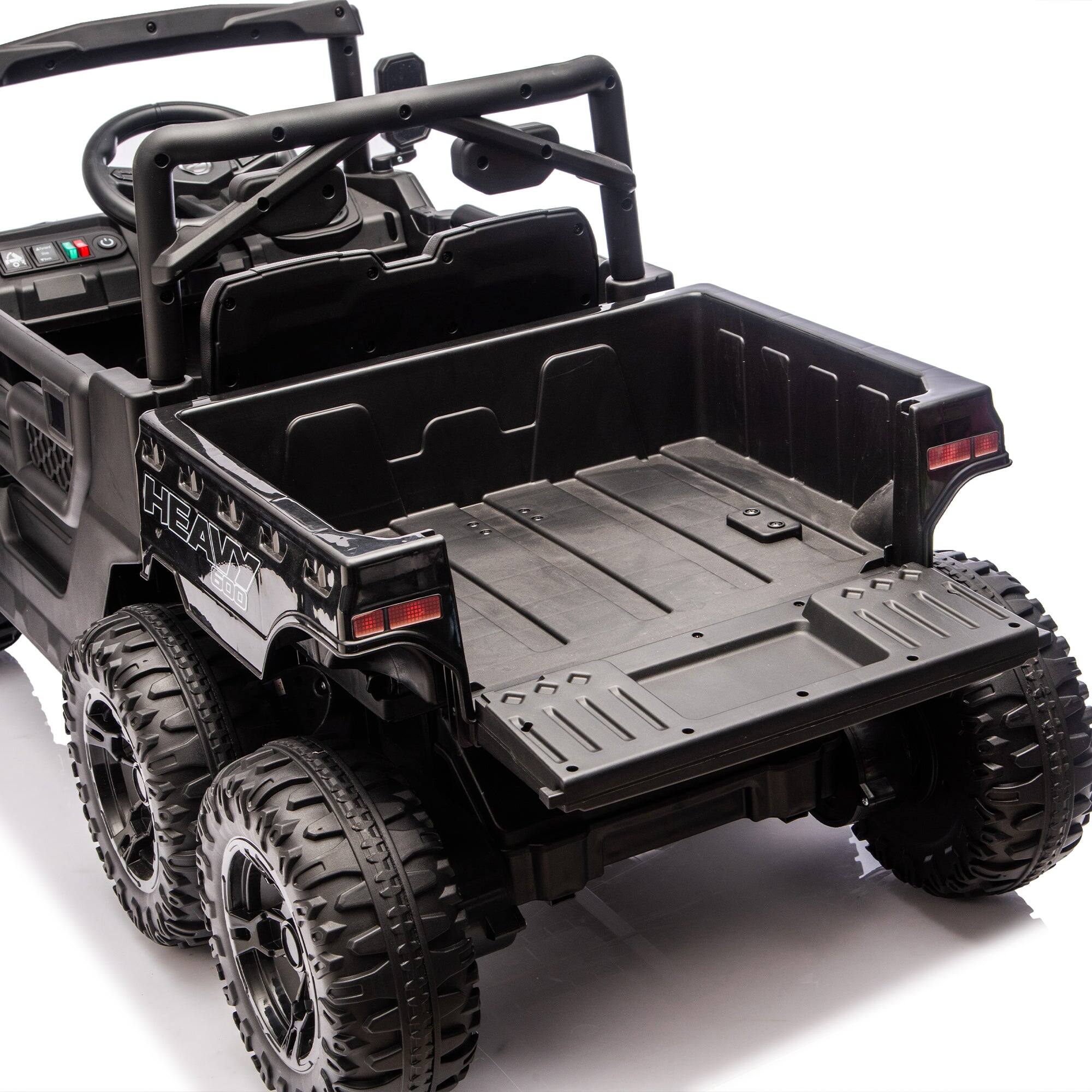 Alt View 2. Boyel Living - 3+ Black 24V Kids Ride On UTV with Parents Remote Control 100W Motor 4Wheel - black.