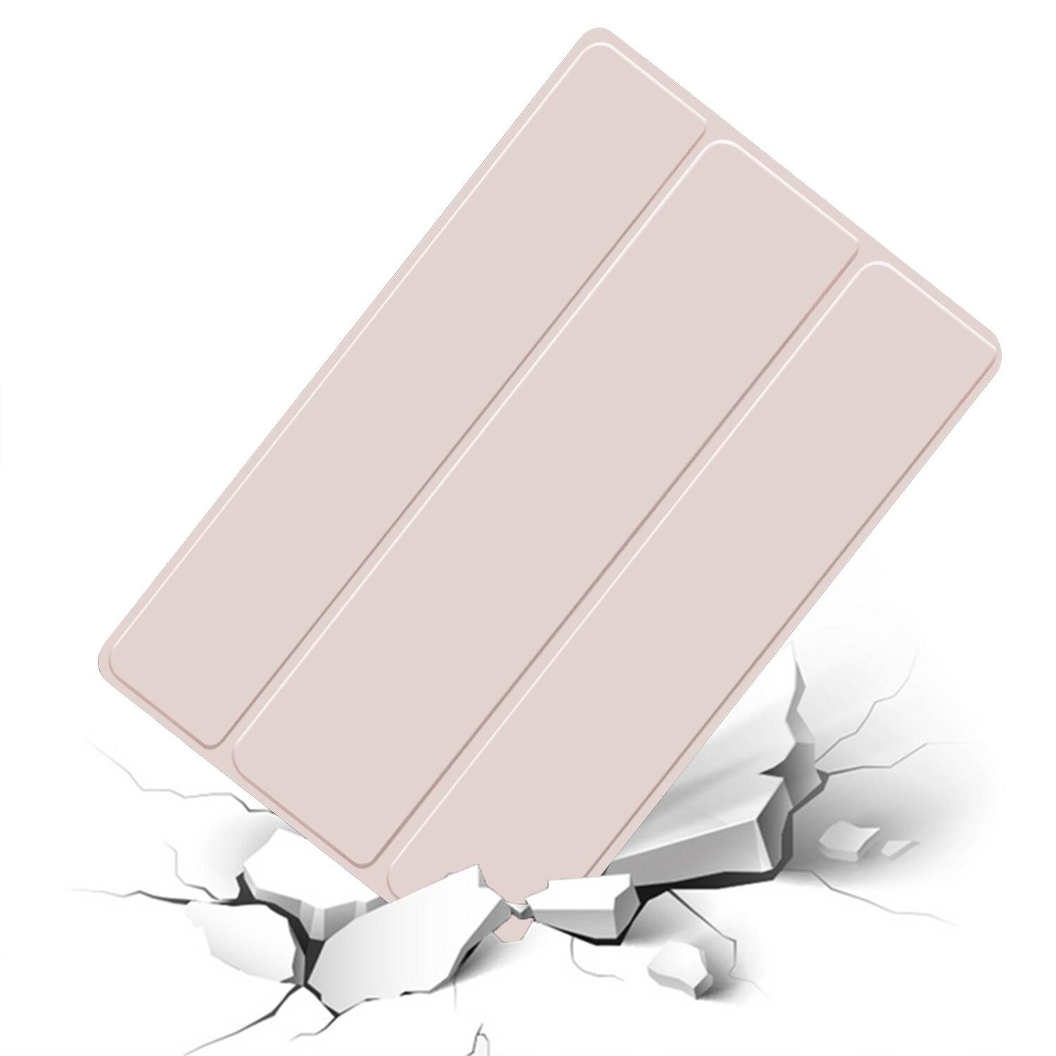 Alt View 13. SaharaCase - AirShield Tri-Fold Folio Case for Amazon Fire Max 11 (2023) - Blush Pink.