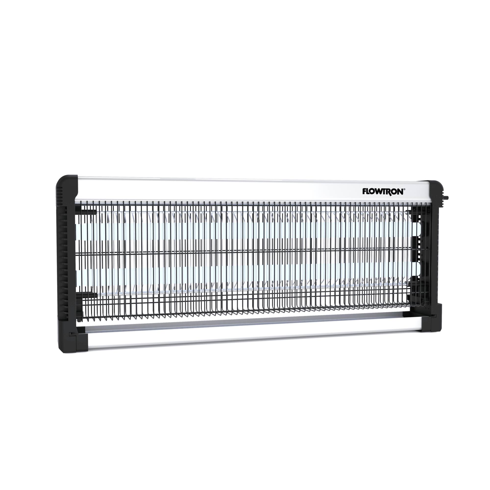 Alt View 5. Flowtron - Indoor Bug Zapper 3000V with LED Lamp, Trap, Power, Indoor/Outdoor Use - Black.