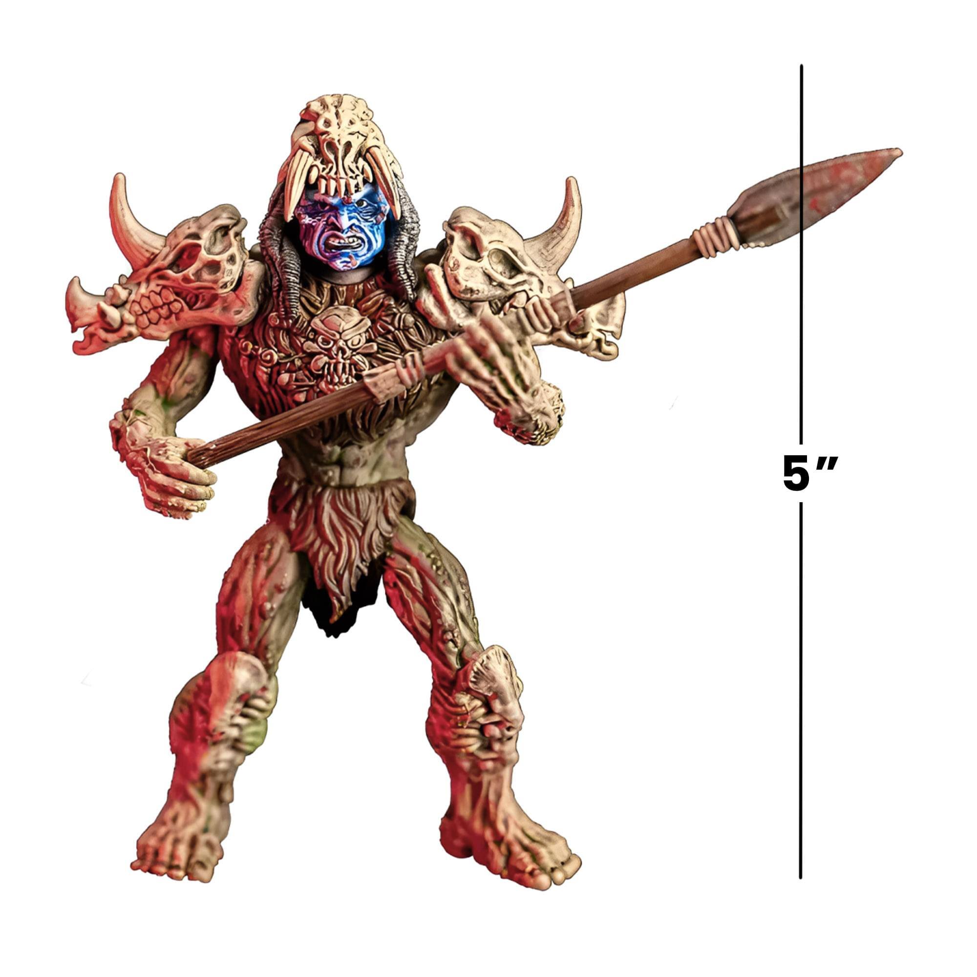 Alt View 2. Trick or Treat Studios - GWAR 5 Inch Action Figure | Pustulus Maximus - Brown.
