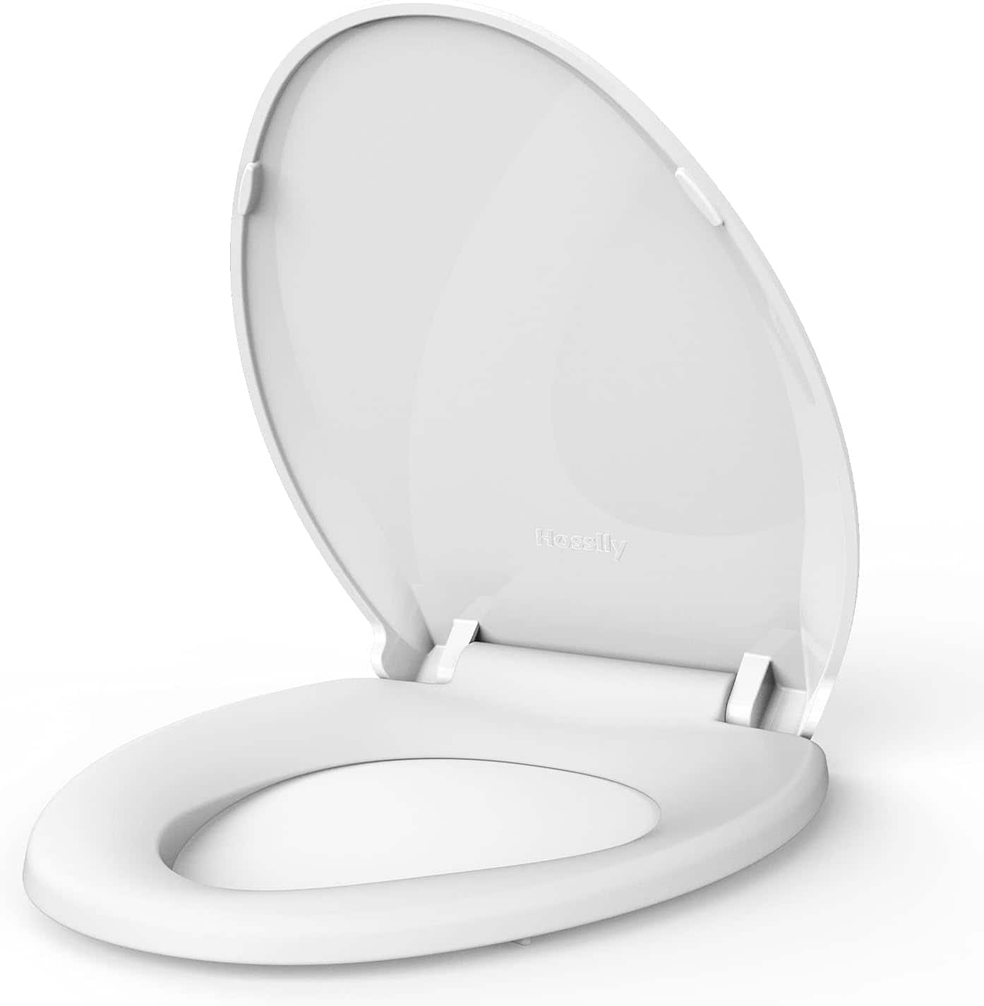 Jojoka - Sturdy Elongated Toilet Seat With Soft Close Mechanism - Effortless Installation and Cleaning - Gold