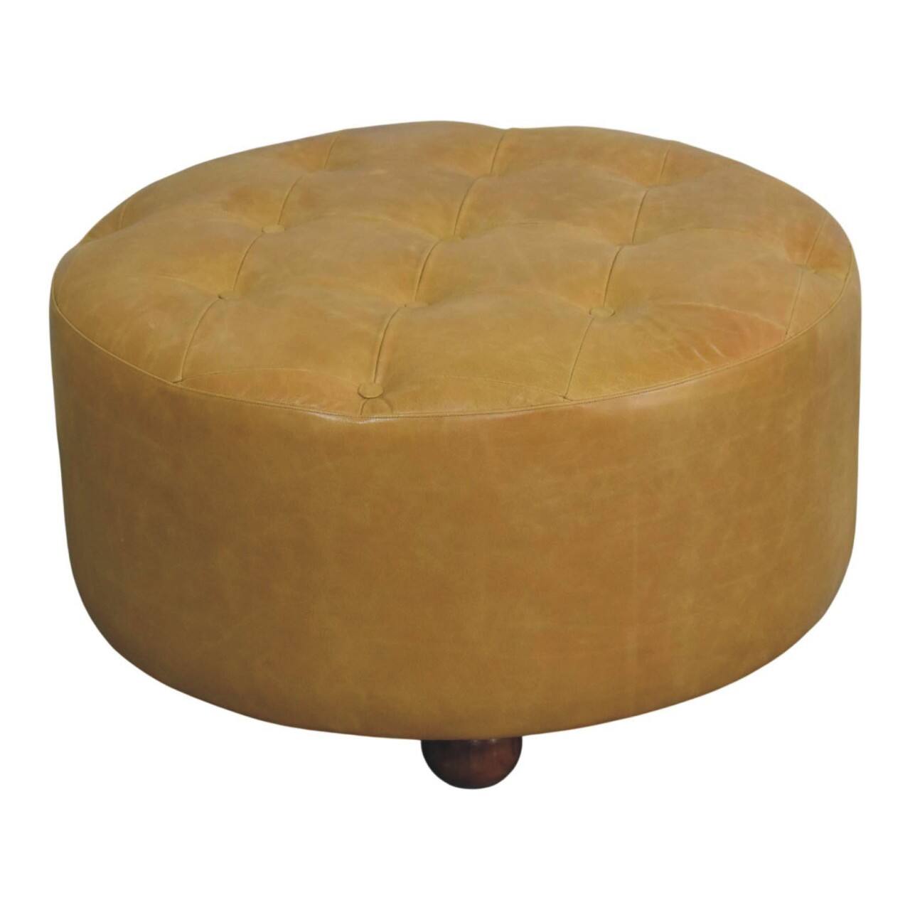 Back. Artisan Furniture - Artisan Furniture Solid Wood Amber Oak Leather Coffee Table, Brown - Brown.