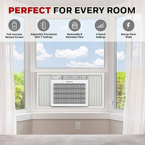 PERFECT FOR EVERY ROOM

- Full-function Remote Control
- Adjustable Thermostat With 7 Settings
- Removable & Washable Filter
- 4 Speed Settings
- Energy Saver Mode