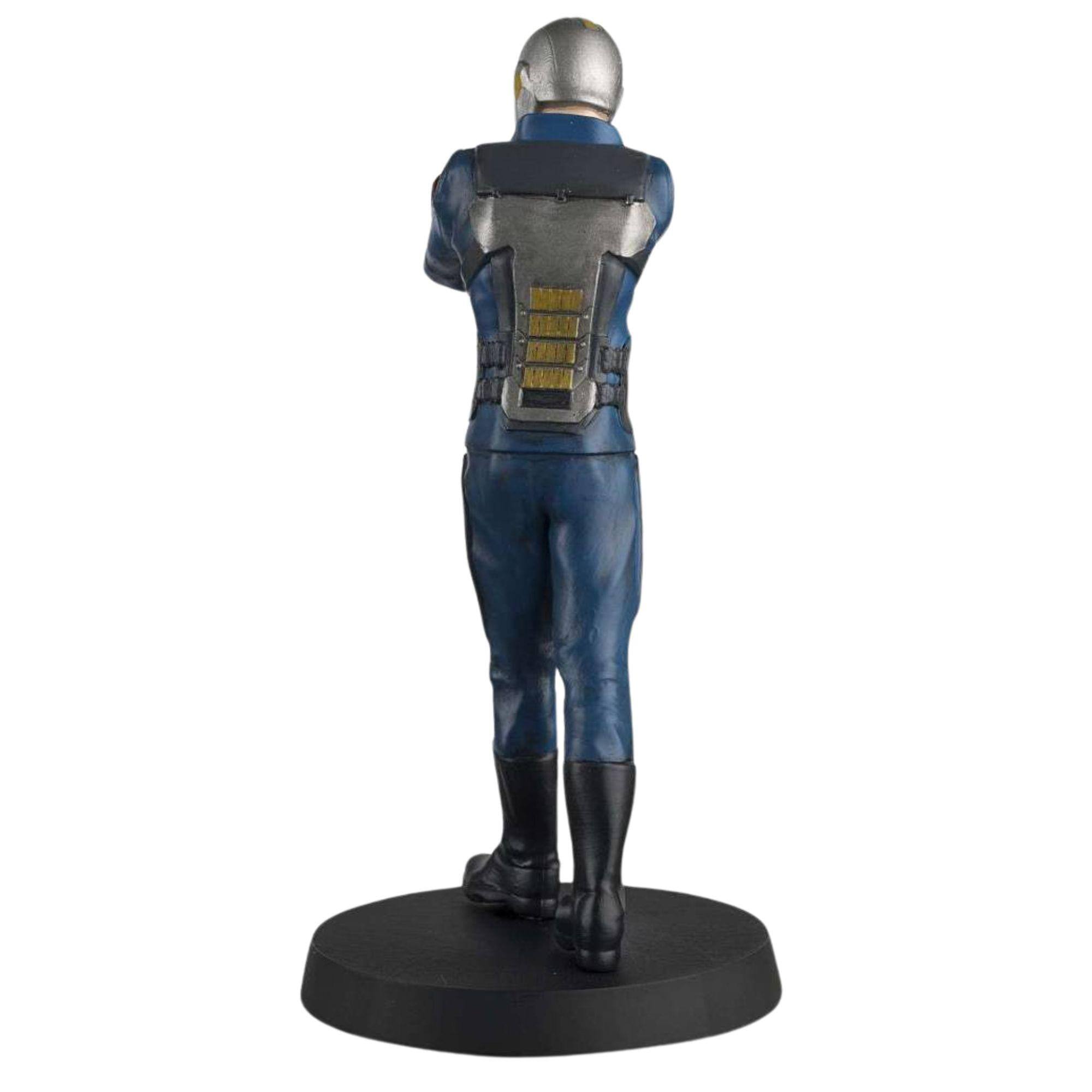 Alt View 3. Marvel - Eaglemoss Marvel Movie Collection 1:16 Figurine | Nova Corps - Blue.