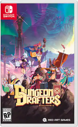 Nintendo Switch. Buy Dungeon Drafters. Rating pending. RP ESRB. Red Art Games. - RP (Rating Pending)