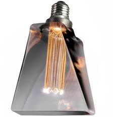 Front. Next Glow - Decorative Light bulb Eq 20W, ICE Style Decorative Light Bulbs Shaped E26 55 Lumen - Smokey - Smokey.