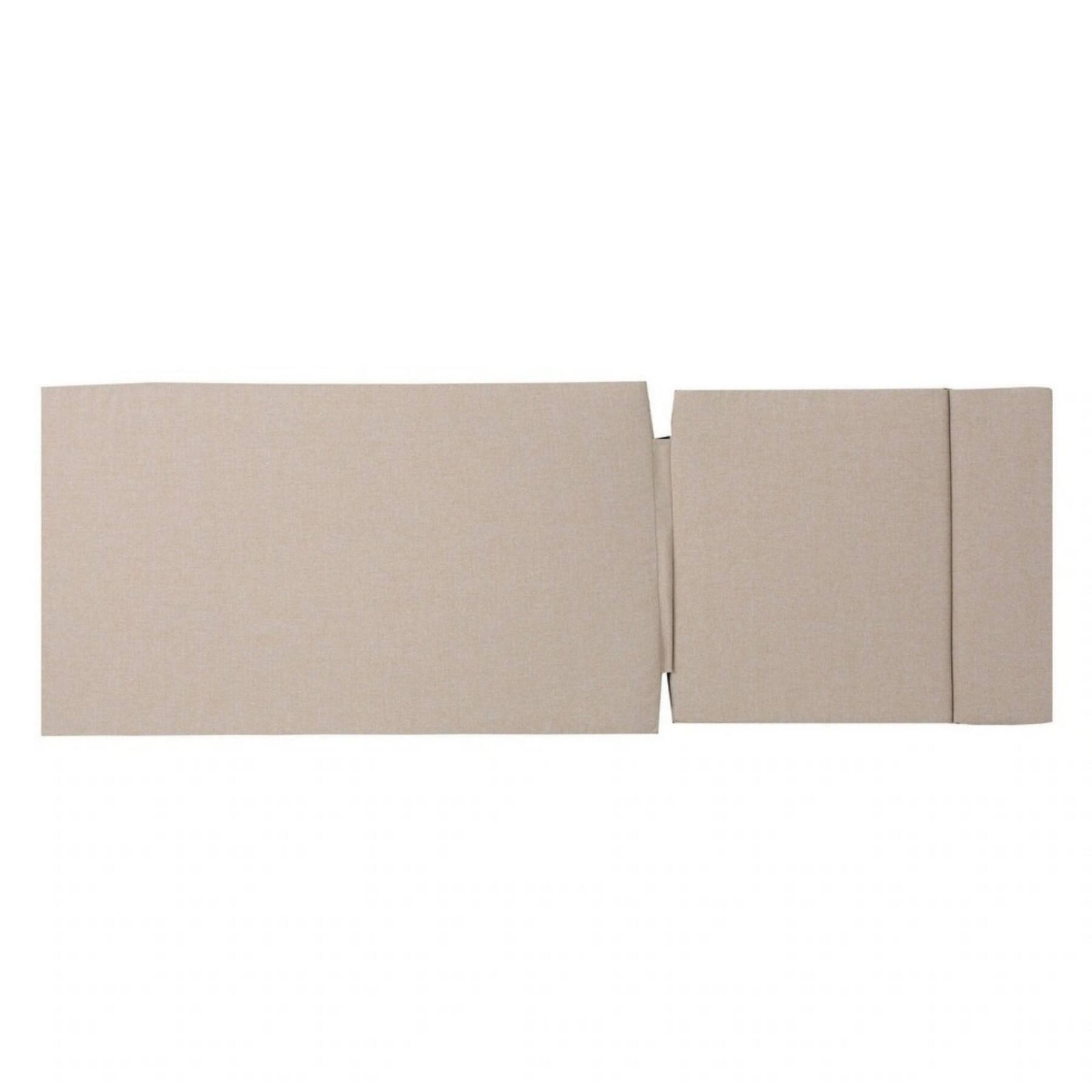 Alt View 8. Ecooso - 1PCS Outdoor Chaise Lounge Cushion，Water-Resistant，100% Polyester Fabric, No Assembly Required(Without Chaise Lounge) - Beige.