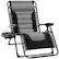Front. Best Choice Products - Best Choice Products Oversized Padded Zero Gravity Chair, Folding Outdoor Patio Recliner w/ Side Tray - Gray - Black/Gray.