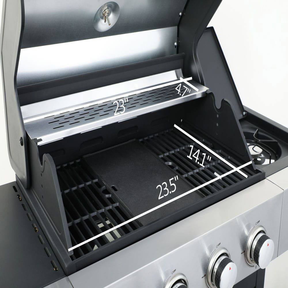 - Width: 23.5"
- Depth: 14.1"
- Height: 4.7"