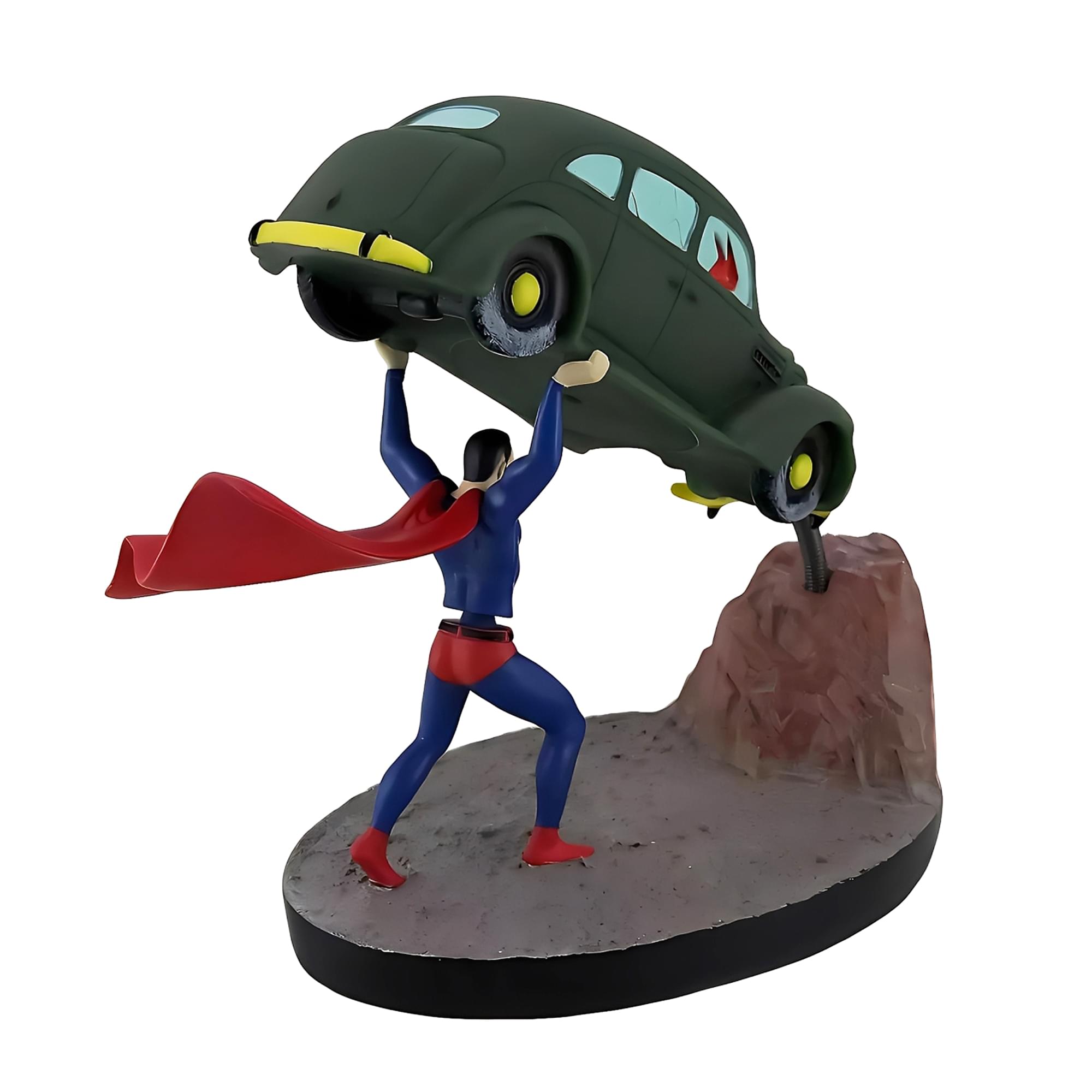 Alt View 10. DC Universe - DC Comics Superman Action Comics #1 Premium Motion Statue - Multi-Color.