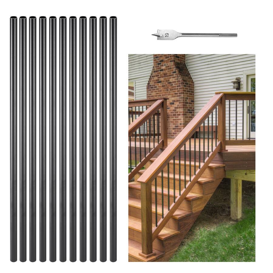 VEVOR Staircase Balusters 51 Pack, 36 In Aluminum Stair Balusters, 3/4 ...