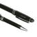 Left. Fosmon - 2 Pack Universal Stylus Pen for iPad iPhone, 2 in 1 Ballpoint Pen Stylus Tip, Tablet Stylus Pens for Touchscreen, Black - Black.