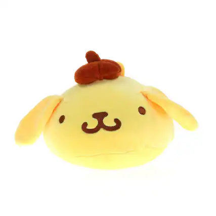 Front. Hello Kitty - Sanrio Hello Kitty & Friends 6 Inch Dumplings Plush | Pompompurin - Yellow.