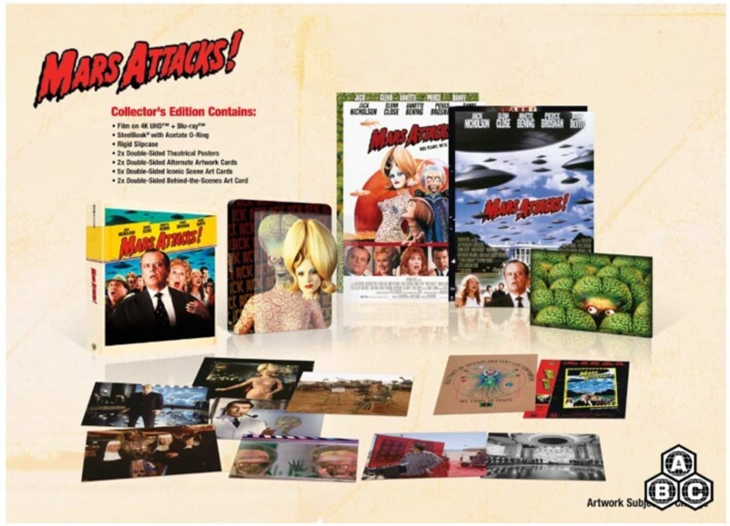 MARS Blu-rayセット Mars Attacks! (30th Anniversary Collector's Edition) 4K Blu Ray