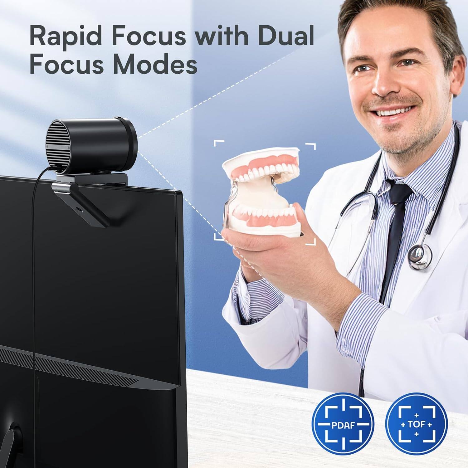 Rapid Focus with Dual Focus Modes

PDAF
TOF