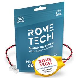 RomeTech - RTC CMOS Battery for Samsung Series 5 NP510R5E