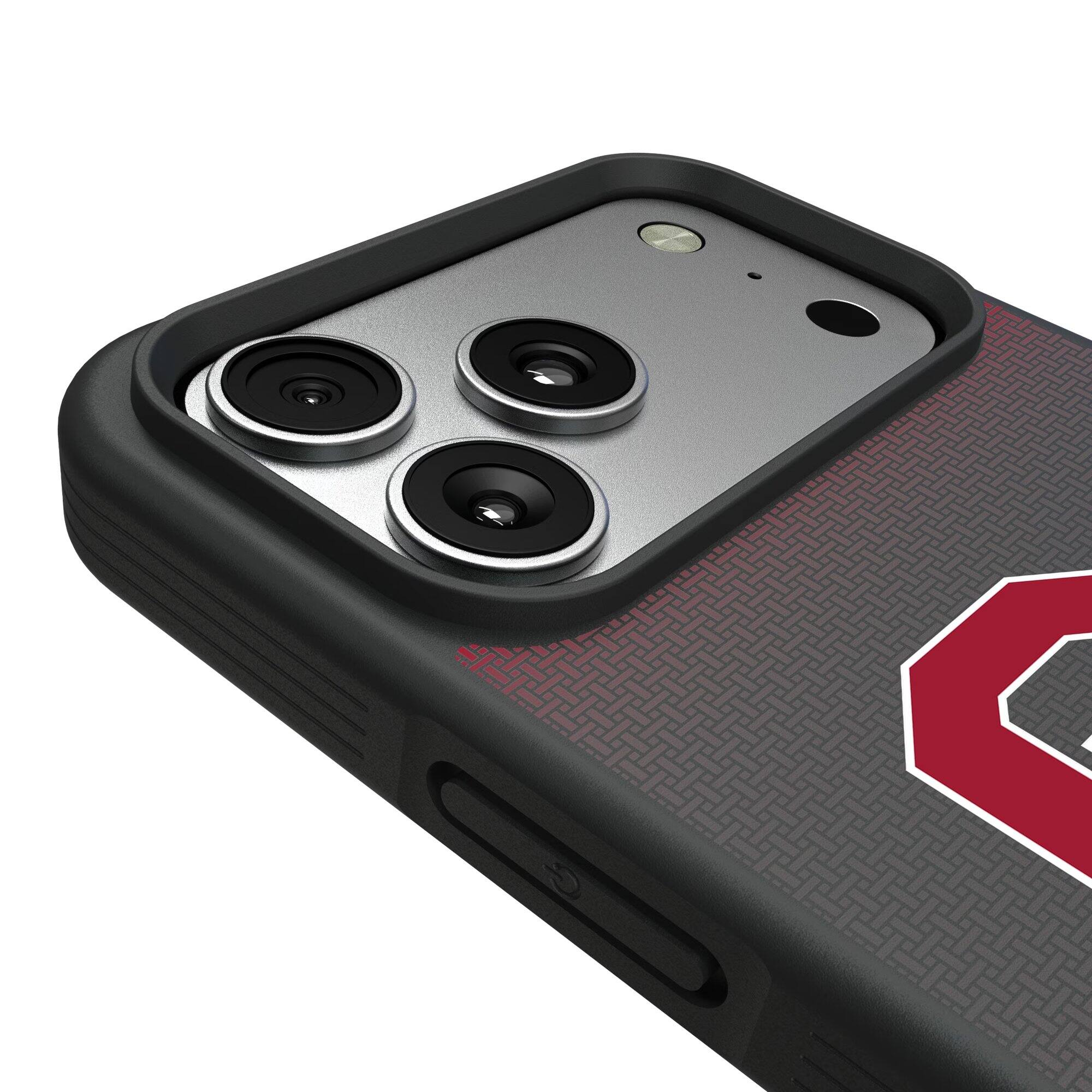 Alt View 2. Keyscaper - Oklahoma Sooners Bump Case with 8.2ft Drop Protection - 17 Air - Black.