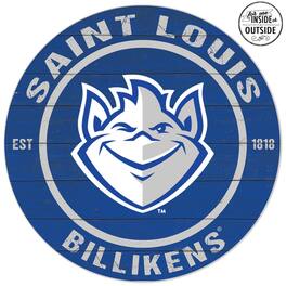 Jardine - Saint Louis Billikens 20'' x 20'' Indoor/Outdoor Team Color Circle Sign - Blue