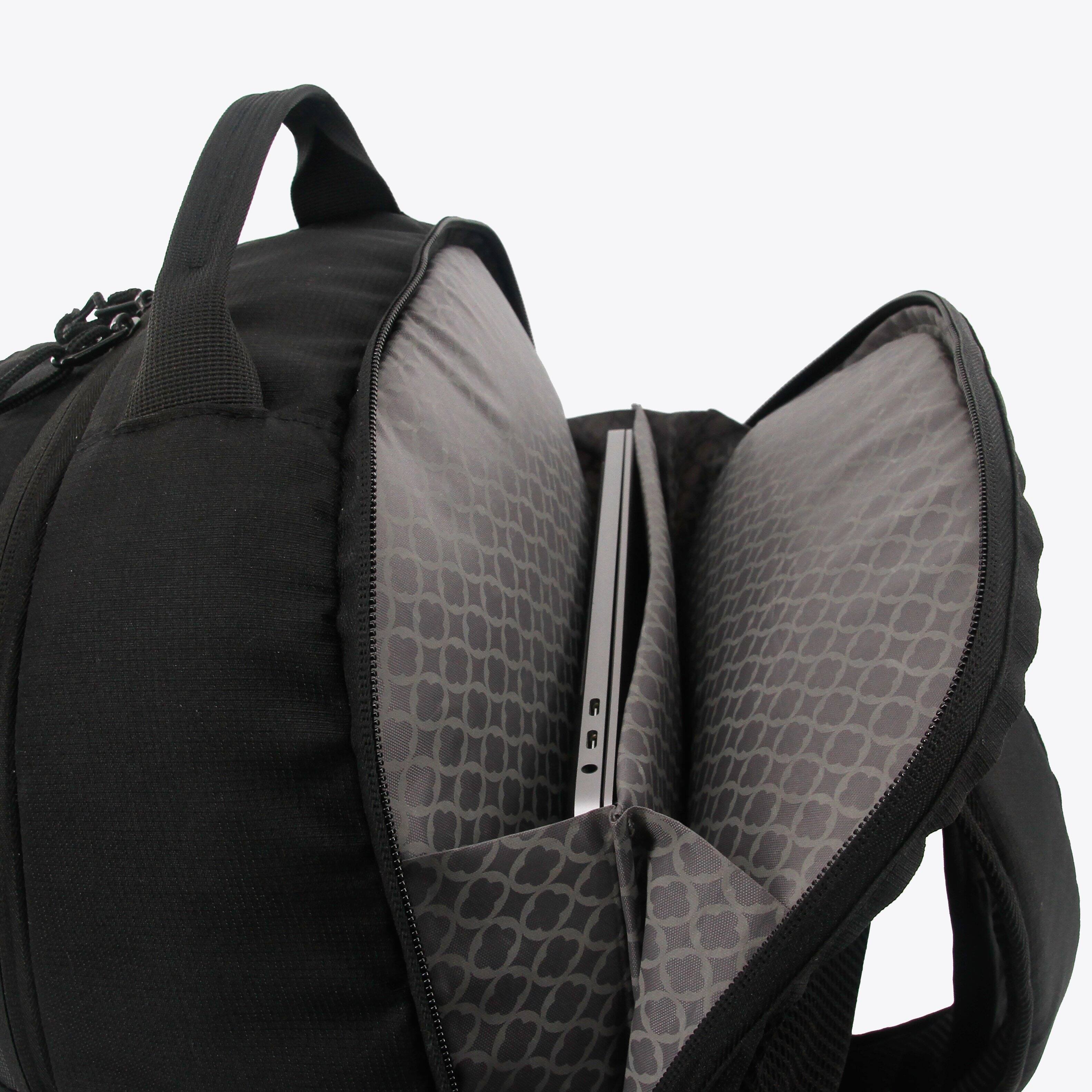 Alt View 2. J World - J World Unisex Stride Laptop Backpack for School and Travel, Black - BLACK.