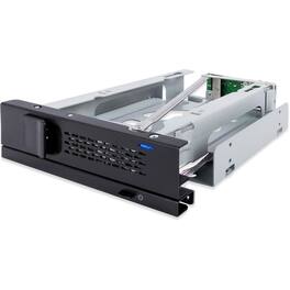 Icy Dock - TurboSwap MB171SP-1B Drive Bay Adapter for 5.25" SATA, Serial Attached SCSI (SAS) - SATA Host Interface
