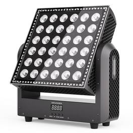 UKing - RGBW LED Stage Light 250W 96 RGB LEDs Strobe Light DMX RDM Party DJ Show