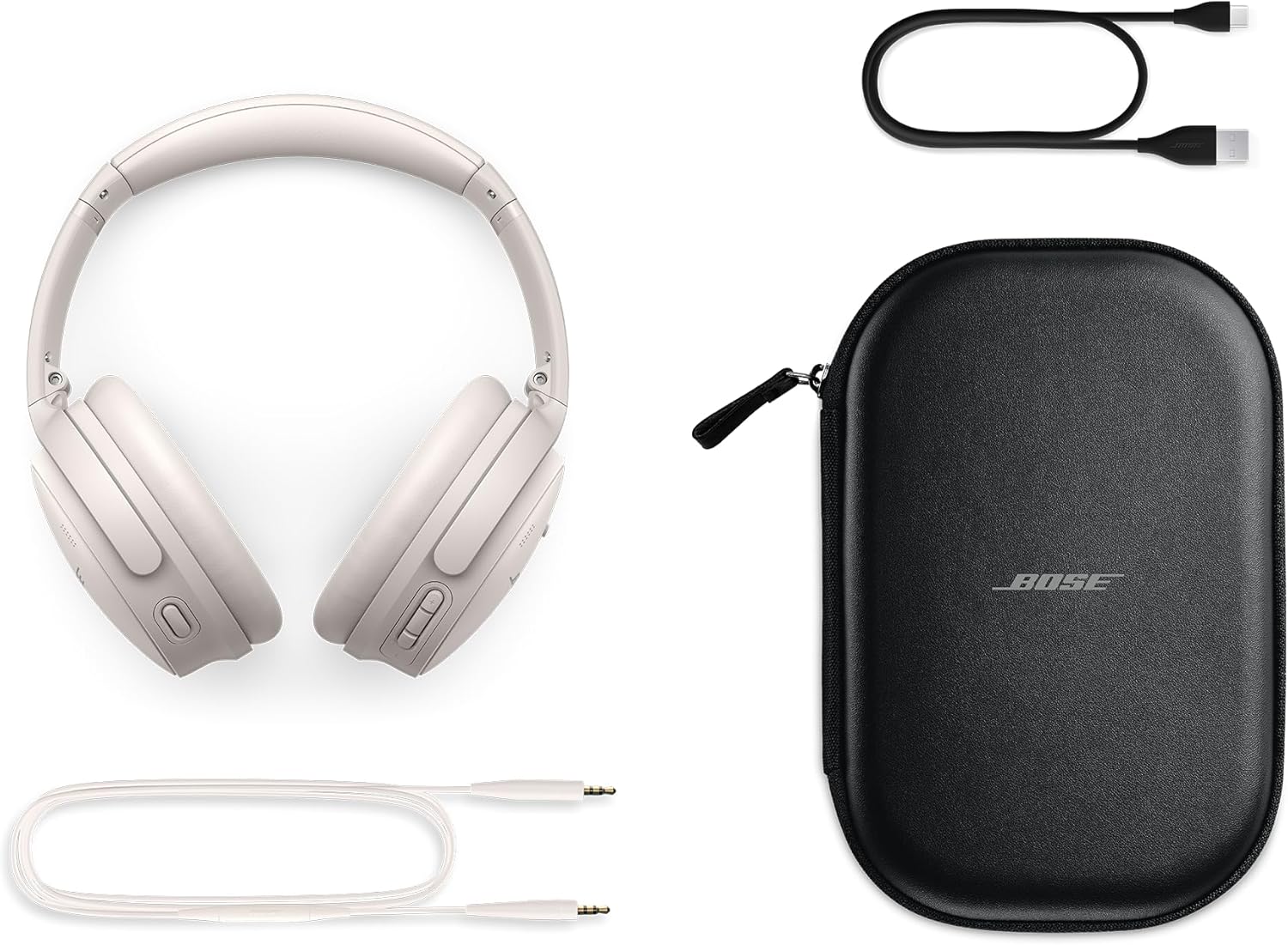 Bose QuietComfort Headphones Bundle with Fast Charger Wireless