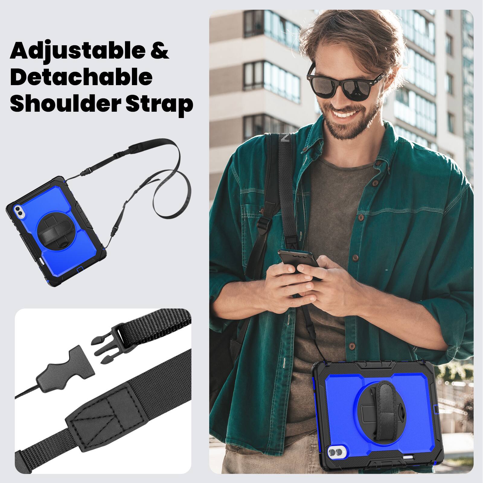 Adjustable & Detachable Shoulder Strap