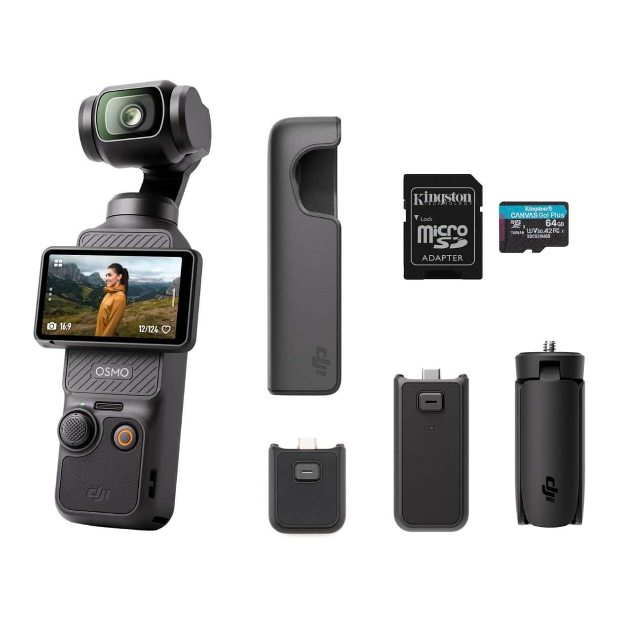 DJI - Osmo Pocket 3 Capture More Combo 4K Vlogging Camera