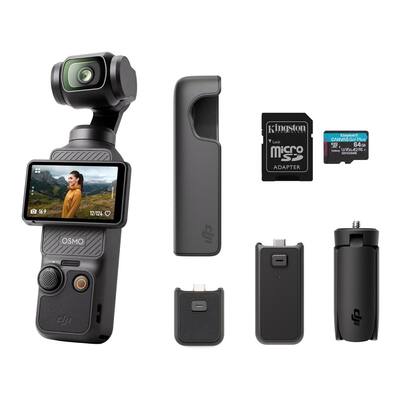 DJI Osmo Pocket 3 Capture More Combo 4K Vlogging Camera Black CP DJI Osmo Pocket 3 Capture More Combo 4K Vlogging Camera Black CP