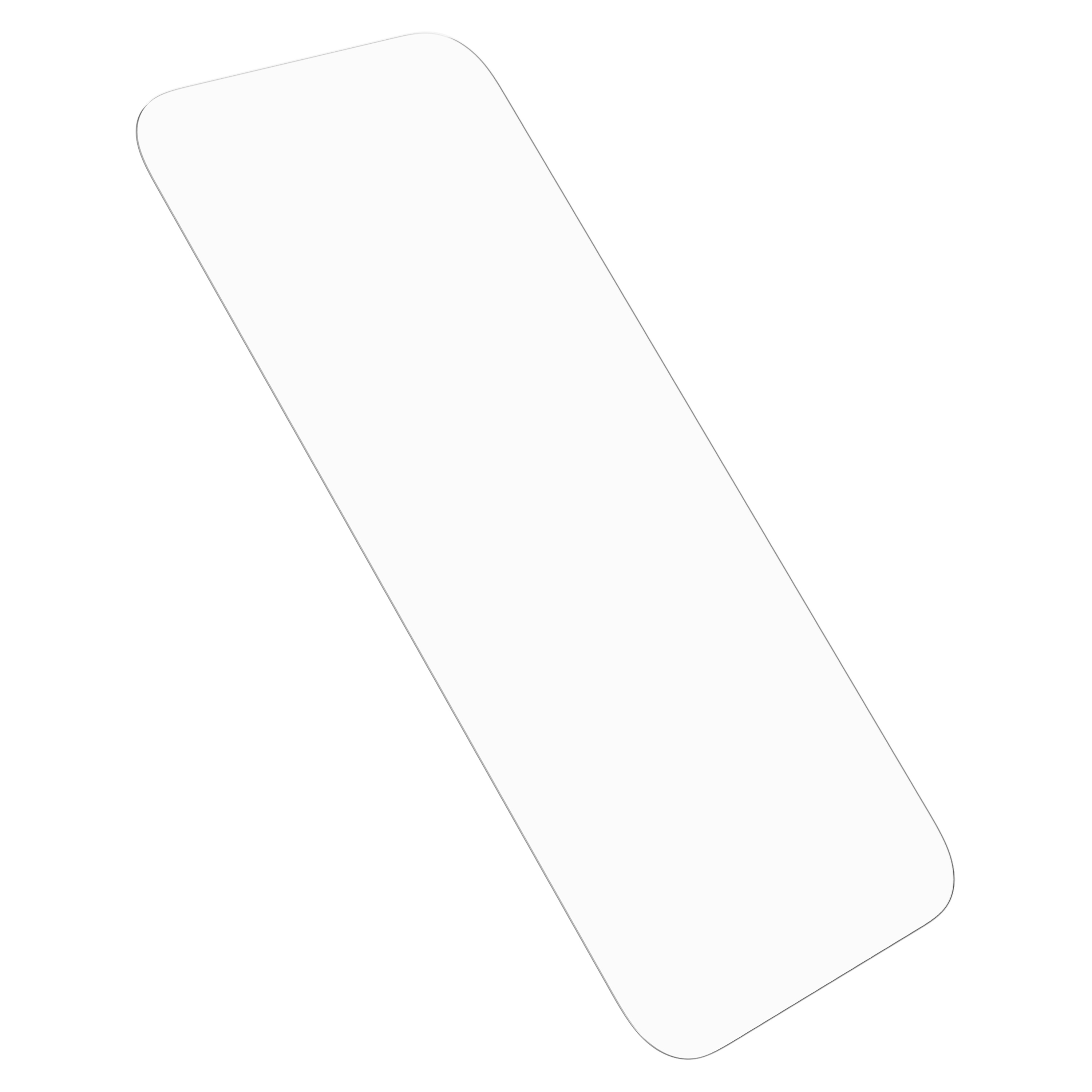Left. OtterBox - Glass for Apple iPhone 16 - Clear.