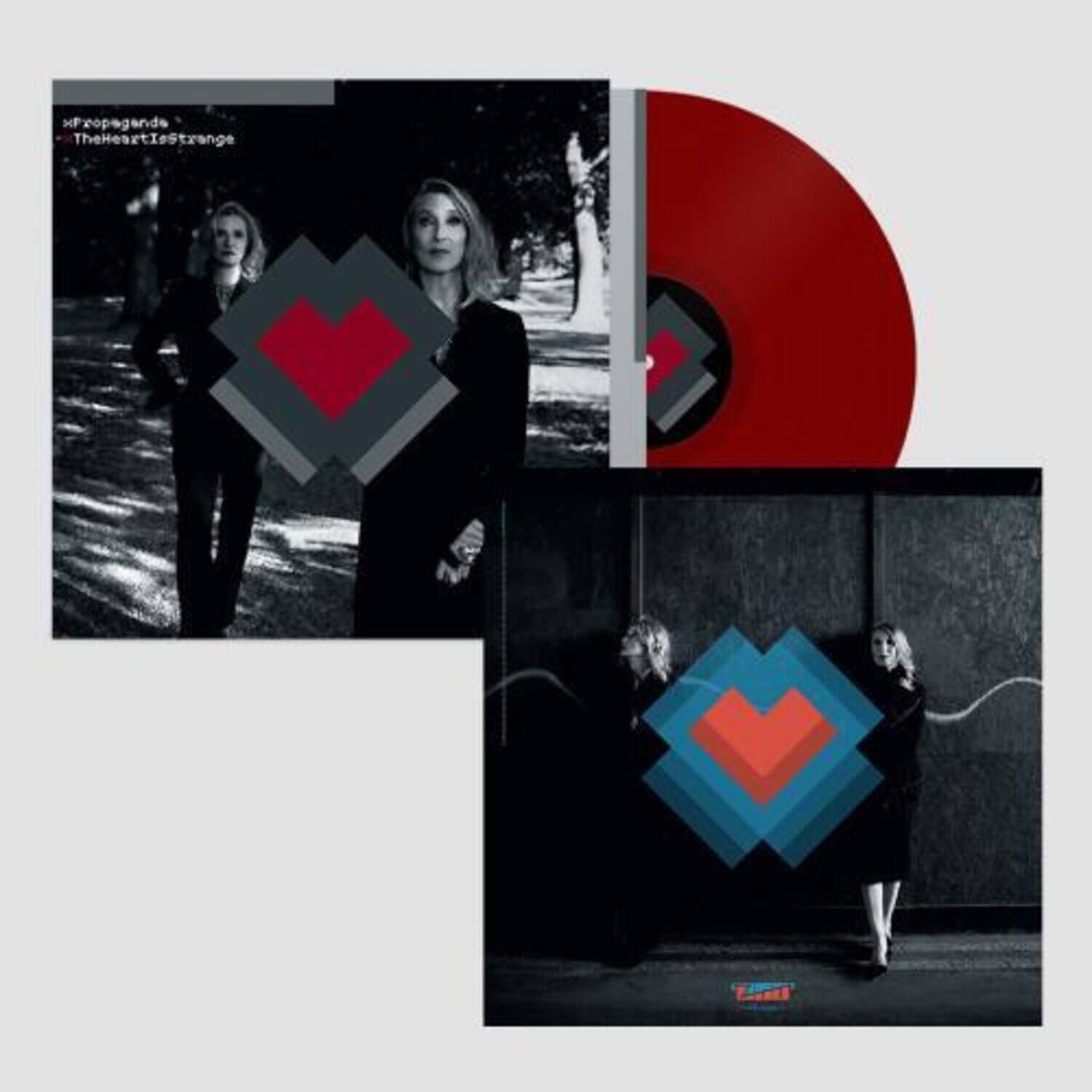 Xpropaganda - Heart Is Strange - Red Colored Vinyl with Art Print   - VINYL LP price history on PriceWatchPro