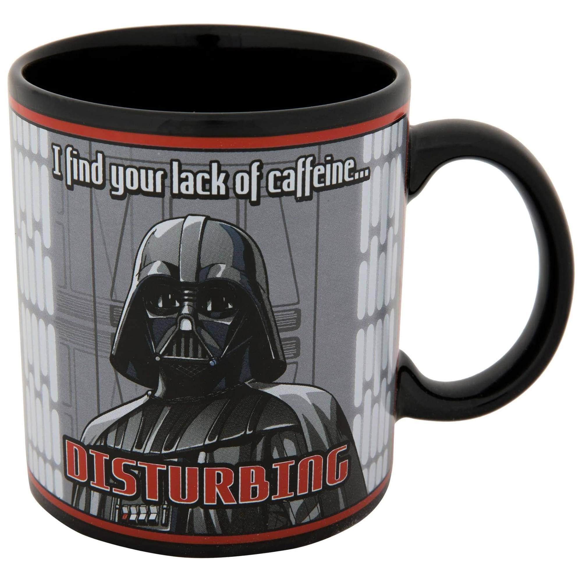 I find your lack of caffeine... DISTURBING