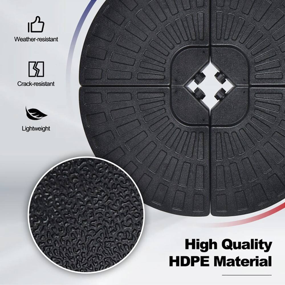 Weather-resistant  
Crack-resistant  
Lightweight  
High Quality HDPE Material