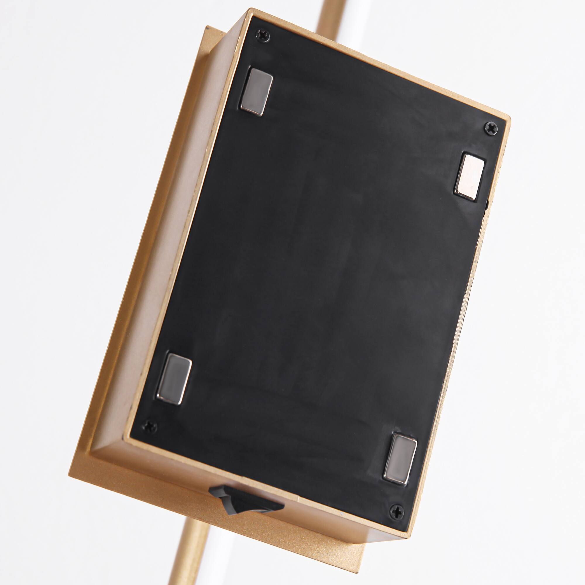 Alt View 6. Parrot Uncle - Gold Battery-Powered 3000K LED Vanity Light with Remote Control - Gold.