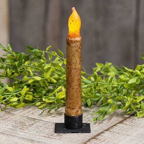 Angle. BreeBe - Single Iron Taper Holder - Black.