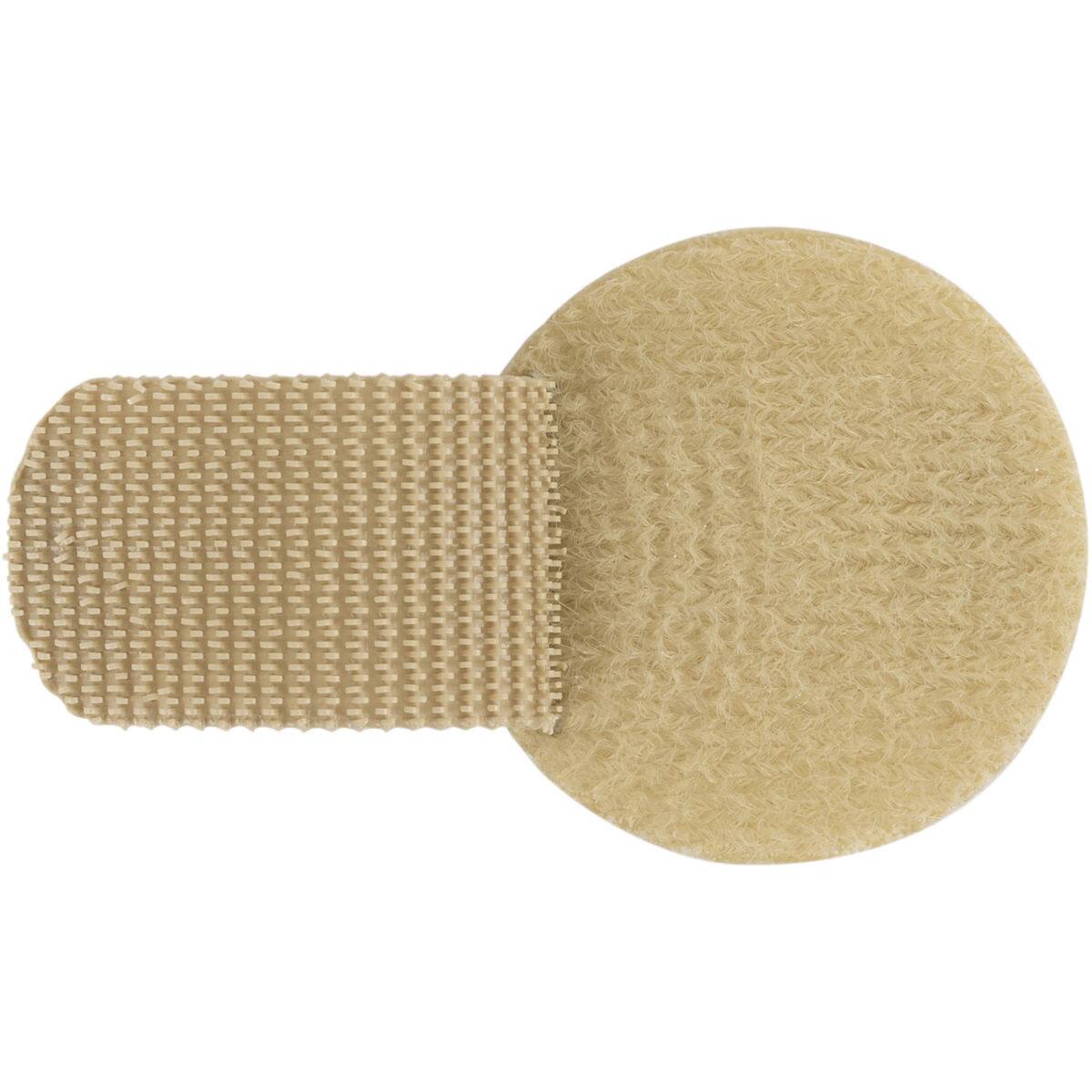 Alt View 2. Wireless Mic Belts - Wireless Mic Belts Cable Discs Management Tabs, Tan, 50-Pack.