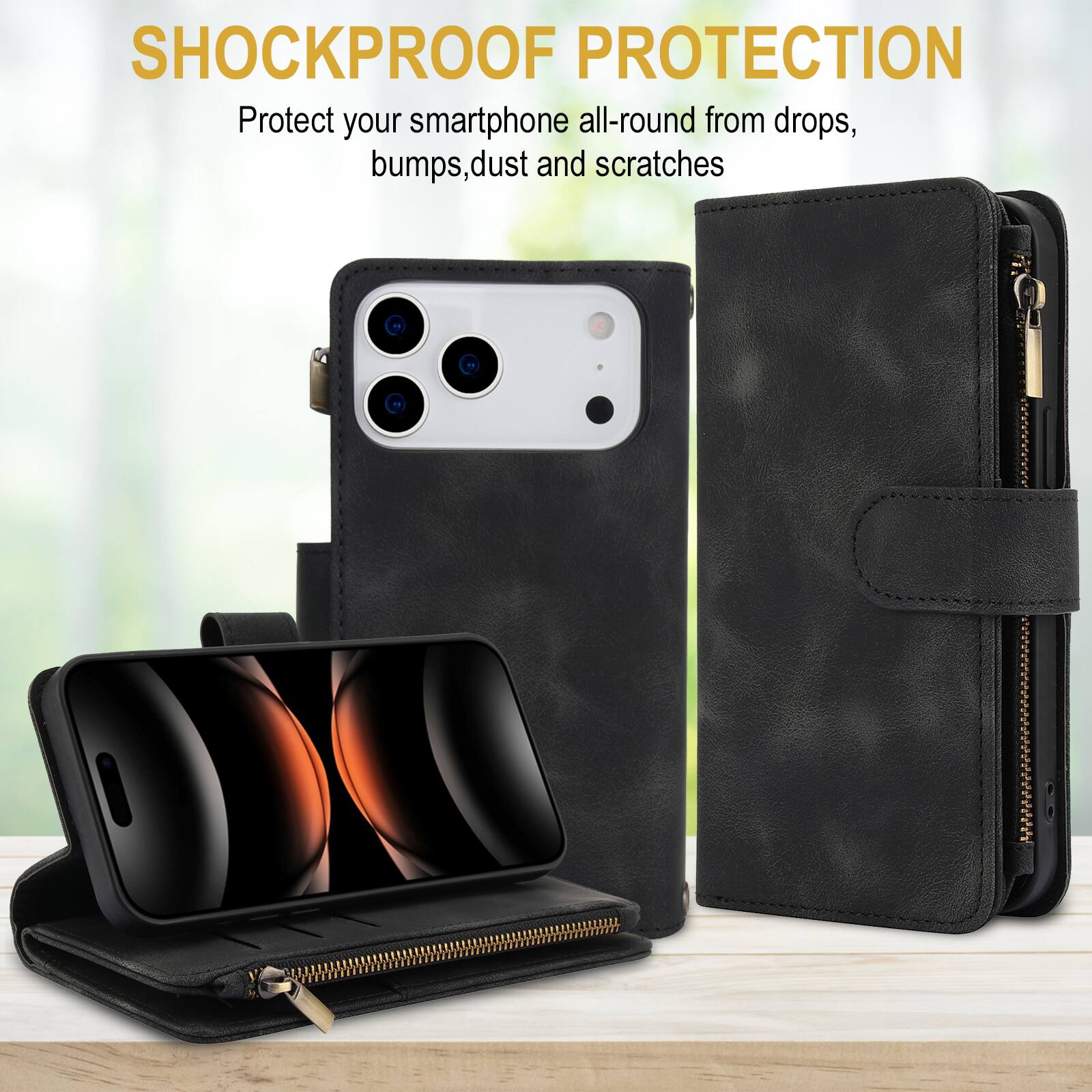 SHOCKPROOF PROTECTION  
Protect your smartphone all-round from drops, bumps, dust and scratches