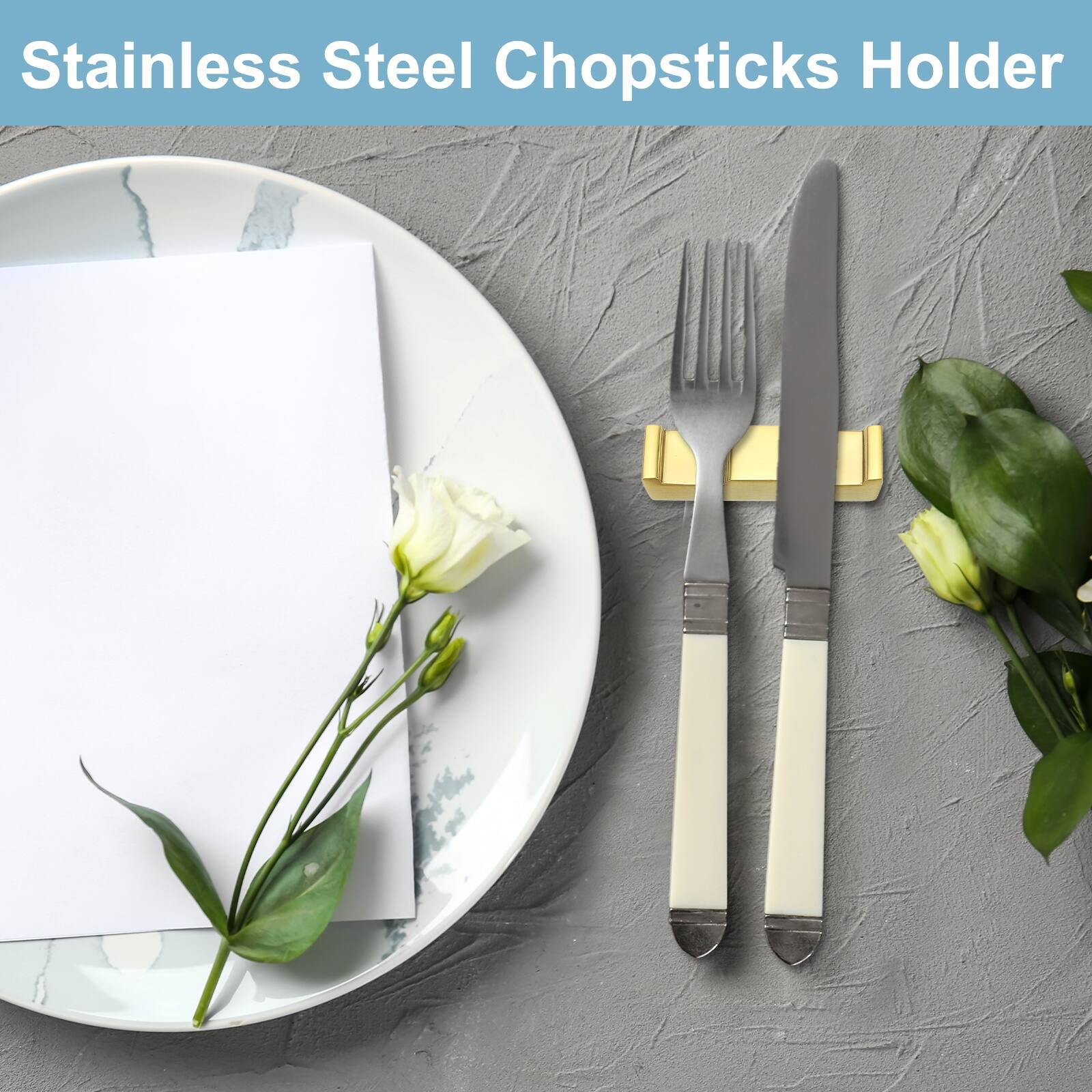 Stainless Steel Chopsticks Holder