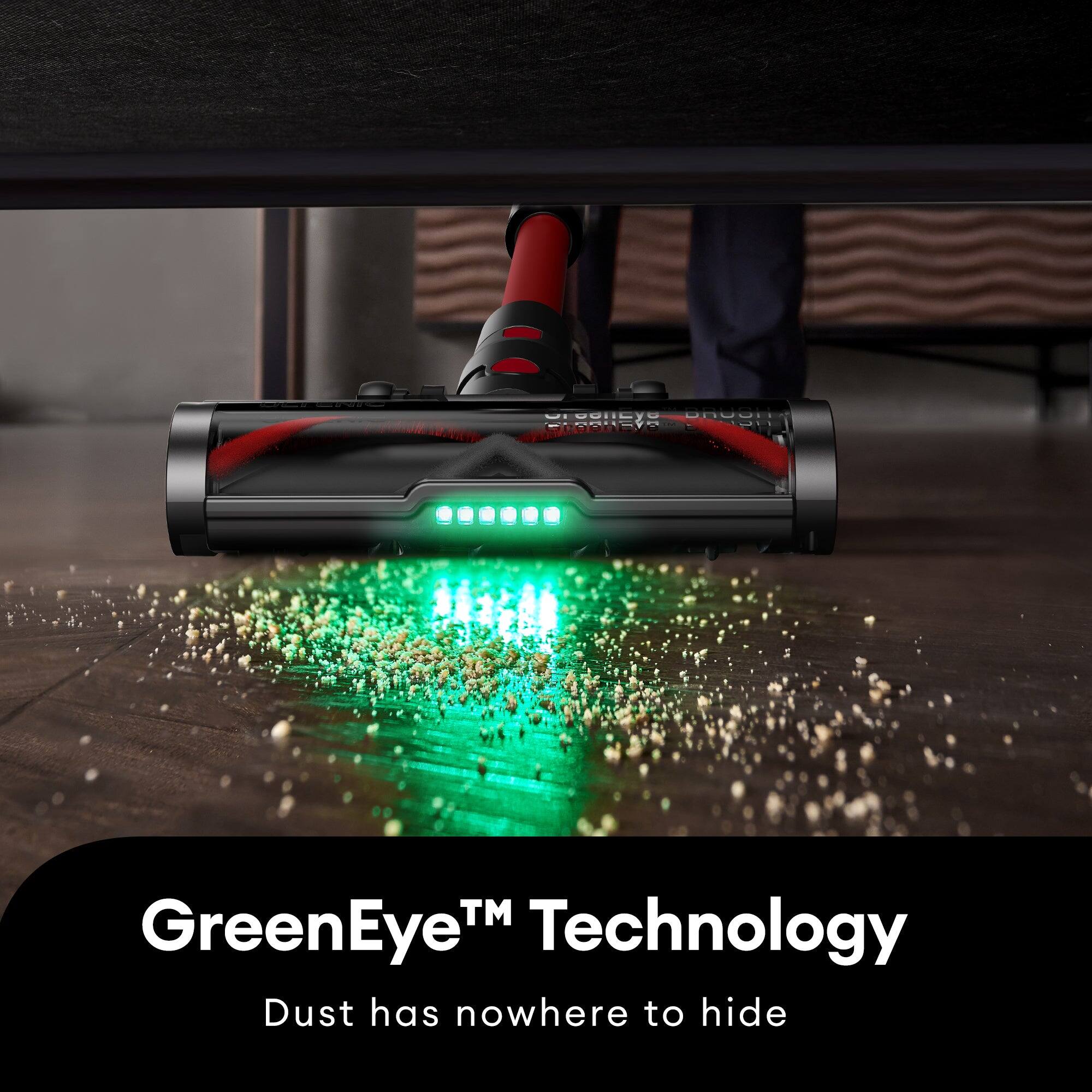 GreenEye™ Technology  
Dust has nowhere to hide