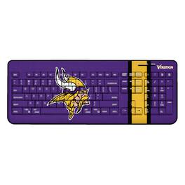 Keyscaper - Minnesota Vikings Stripe Wireless Keyboard - Multicolor