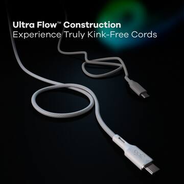Ultra Flow™ Construction  
Experience Truly Kink-Free Cords