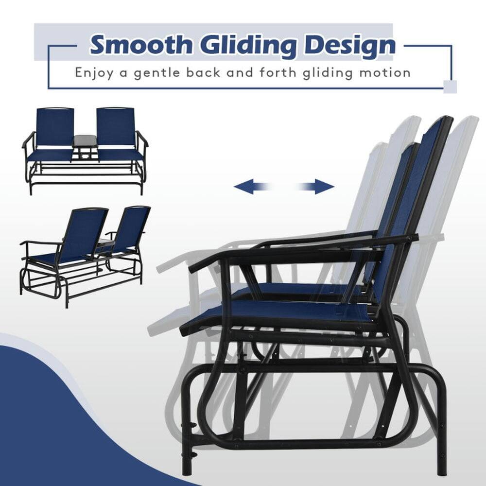 Smooth Gliding Design  
Enjoy a gentle back and forth gliding motion